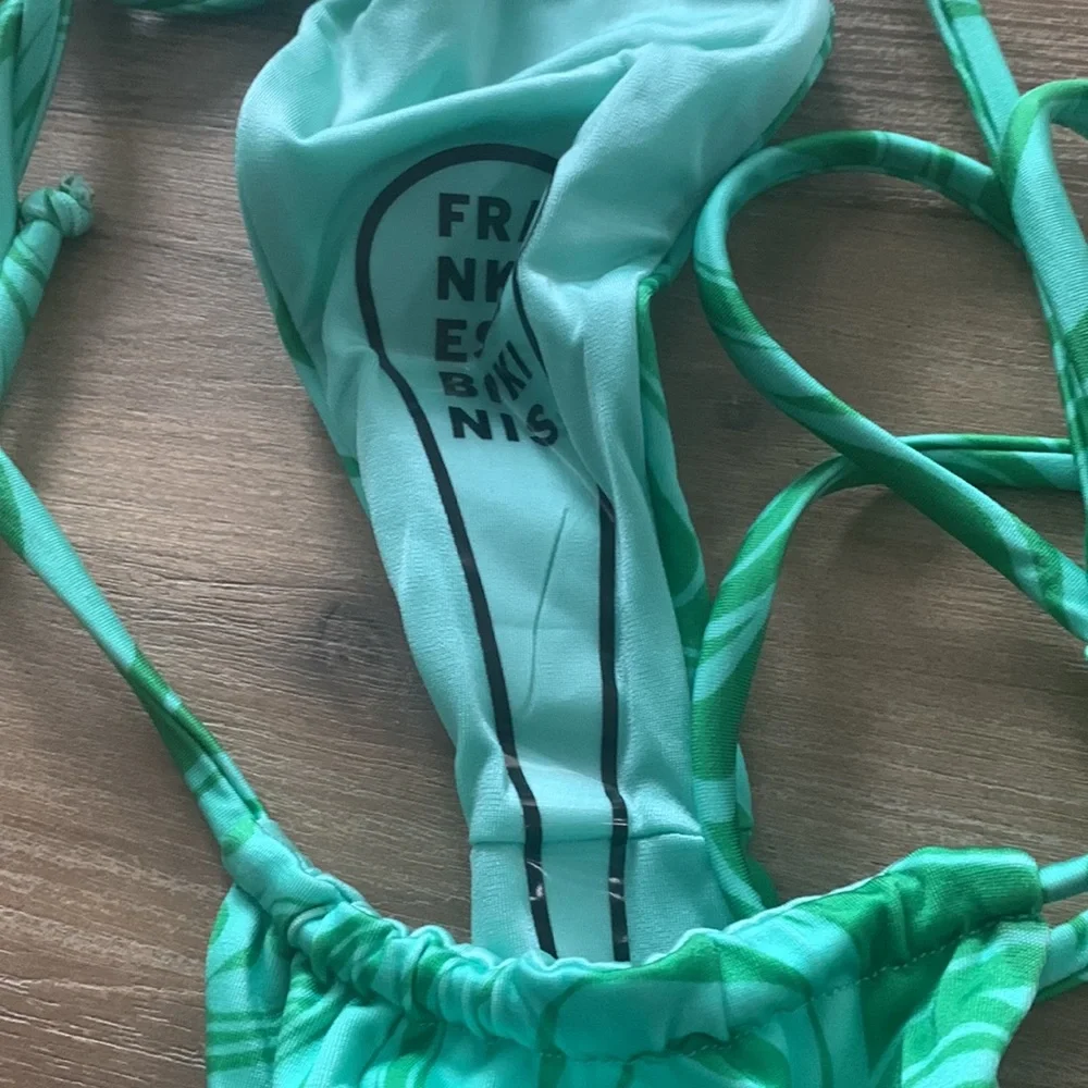 Frankie’s bikinis Naomi bash satin bottom